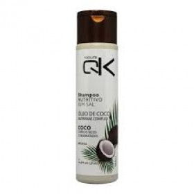 Shampoo Nutritivo Óleo De Coco Kiqui's Alpha Line 300Ml