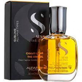 Óleo capilar profissional Alfaparf Di Lino Sublime Cristalli Liquidi - 30ml
