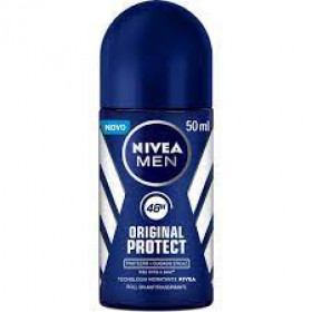 Desodorante Masculino Nivea Men Original Protect Roll-On 50ml