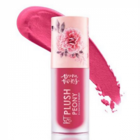 Batom e Blush Plush Peony 2X1 Bruna Tavaes 6 g Peony