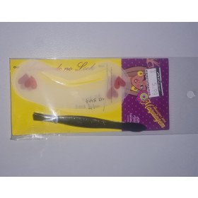 Kit Sobrancelhas molde + pinça