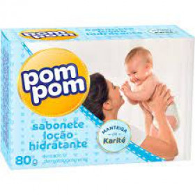 Sabonete em Barra Pom Pom Loção Hidratante com 70g