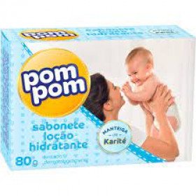 Sabonete em Barra Pom Pom Loção Hidratante com 70g