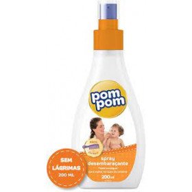 Desembaraçante Spray Pom Pom Frasco 200Ml Infantil