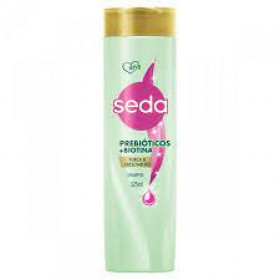 Shampoo força e crescimento prebióticos + biotina 325ml Seda