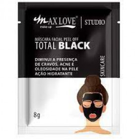 Máscara Facial Peel Off Total Black - Maxlove
