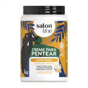 Creme Para Pentear Super Óleos Salon Line