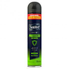 Desodorante Aerosol Suave Men proteção intensa 200ml