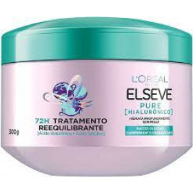 Máscara capilar Elseve Pure Hialurônico Loreal 