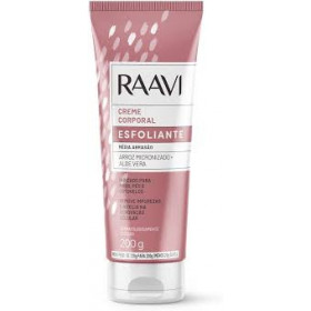 Creme corporal esfoliante Raavi Arroz micronizado + aloe vera