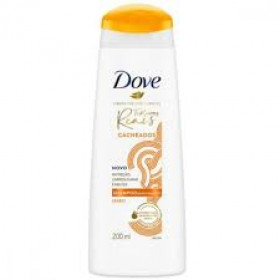 Shampoo Dove Texturas Reais Cacheados Óleo de Babosa 200ml