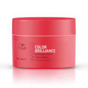 Máscara capilar profissional Invigo Color Brilliance 150Ml Wella