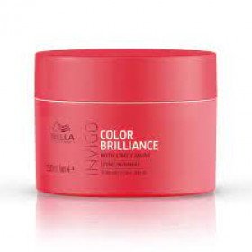Máscara capilar profissional Invigo Color Brilliance 150Ml Wella