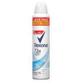 Desodorante Antitranspirante Aerosol Cotton Dry 250Ml Rexona