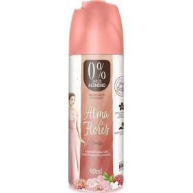 Desodorante Spray Alma De Flores 90Ml Feminino Floral Rosé 
