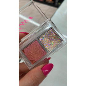 Shine collection- Duo Palette Rose Gold Ruby Kisses Paleta