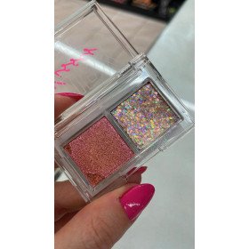 Shine collection- Duo Palette Rose Gold Ruby Kisses Paleta