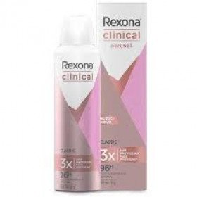 Desodorante Rexona Clinical Aerosol Classic Woman 150ml 
