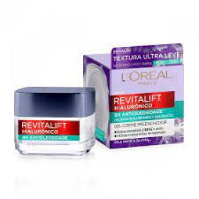 Gel Creme Hidratante Antioleosidade Loreal Paris Revitalift Hialurônico 49g