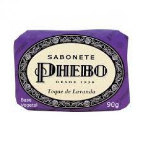 Sabonete em Barra de Glicerina Phebo Toque de lavanda 90g