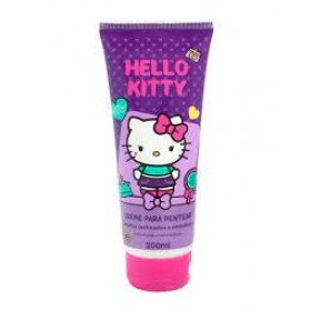 Infantil Hello Kitty Creme Pentear Cabelos cacheados e ondulados 200Ml