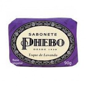 Sabonete em Barra de Glicerina Phebo Toque de lavanda 90g