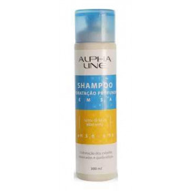 Shampoo Alpha Line Semi di lino Hidratação profunda 