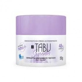 Desodorante Antiperspirante Creme Tabu Segredos 55G