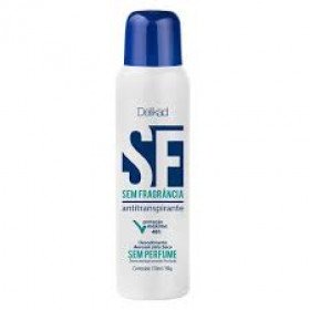 Desodorante Antitranspirante Sem Fragrância Aerosol 150ml Delikad