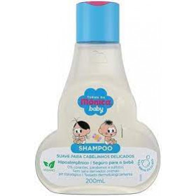 Shampoo Turma da Mônica Baby Suave para Cabelinhos Delicados com 200ml Infantil