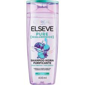 Shampoo Hidra Purificante Elseve Pure Hialurônico 400ml