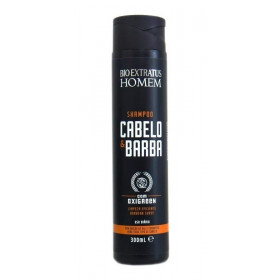Shampoo Cabelo e Barba 300ml - BIO EXTRATUS