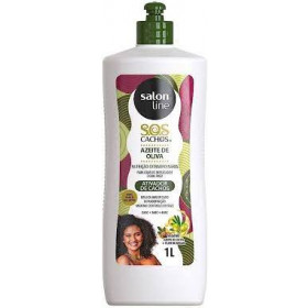 Ativador de cachos Salon line azeite de oliva sos cachos 1l