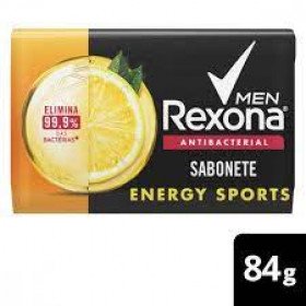 Sabonete em Barra Rexona Antibacterial Energy Sports 84g