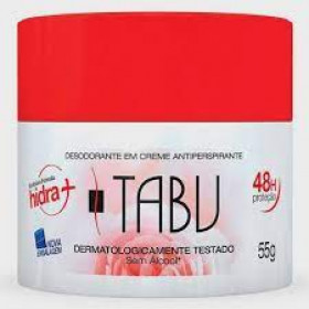 Desodorante Antiperspirante Creme Tabu 55G