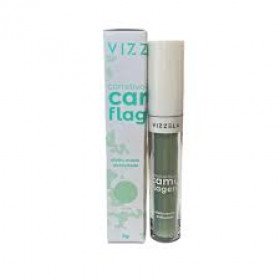 Corretivo líquido Vizzela Camuflagem - Verde Efeito Matte aveludado