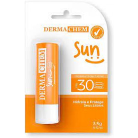 Protetor Solar e Hidratante Labial Sun - Dermachem Fps30